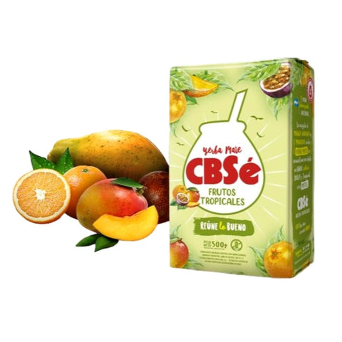 Yerba Mate CBSE Frutos tropicales 500g